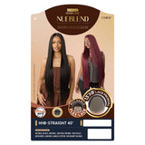HHB- Straight 40" Perfect Hairline NueBlend Human Hair Blend Wig by Outre