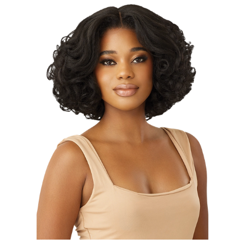 KinkySoft5 Melted Hairline Lace Front Wig