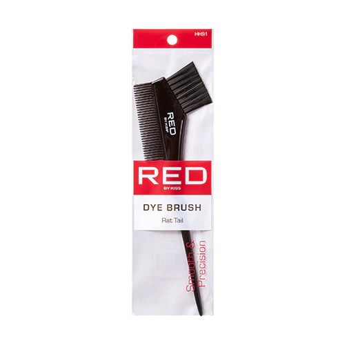 Kiss Red HH91 Dye Brush With Rattail