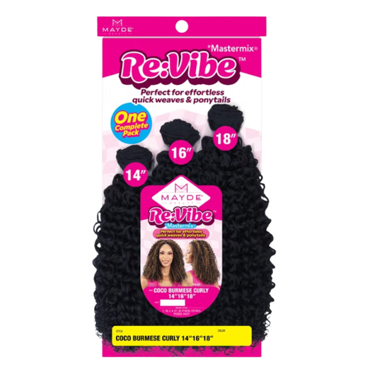 Mayde Re:Vibe Coco Burmese Curly 14"16"18"