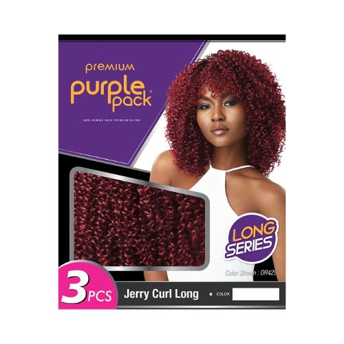 Purple Pack Jerry Curl Long