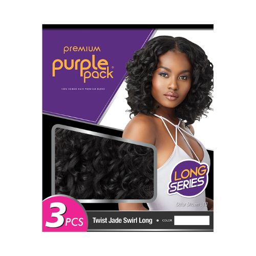 Purple Pack Twist Jade Swirl Long