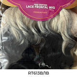 UGL151 Athena Glueless Synthetic HD Lace Front Wig by Laude & Co.