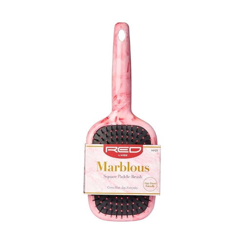 Red HH21 Marblous Square Brush