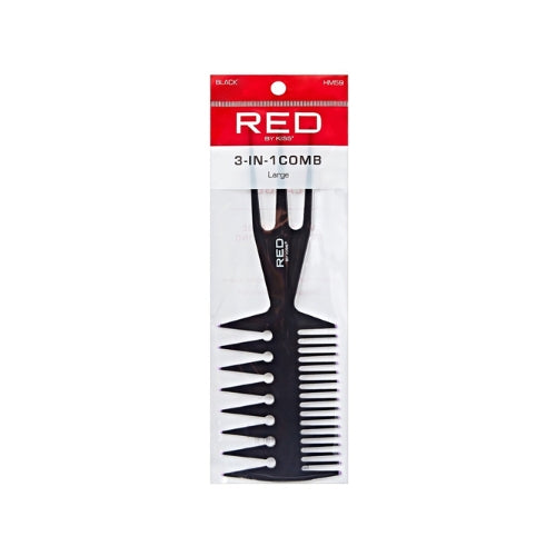 Red HM59 3 IN 1 Comb