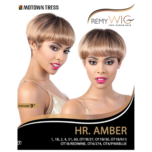 Remy Wig HR.Amber