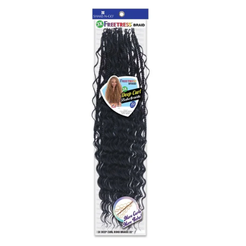 SNG Freetress Deep Curl 3X Boho Braids 22"