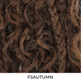Bobbi Boss Human Hair Blend Crochet Braids Seamless Feather Crochet Deep Wave 20"