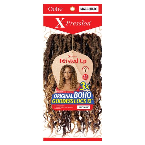 Twisted Up Origin Boho Goddess Locs 12" 3x
