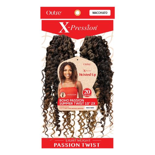 Twisted Up Boho Passion Summer Twist 10" 2x