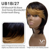 Bruna Remi Natural Human Hair Comfort Cap Wig by Vivica A. Fox