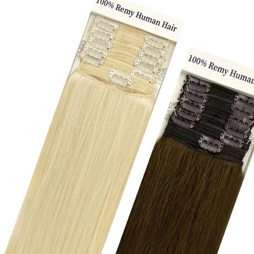 Neophilia Straight 100% Remy Human Hair Clip-In Extensions By Hair Couture
