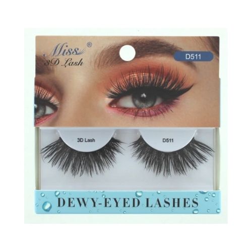 D511 Miss 3D Dewy-Eyed Premium Lashes by Miss Lashes