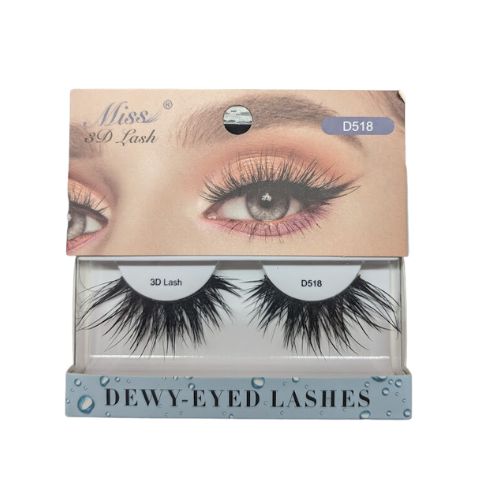 D518 Miss 3D Dewy-Eyed Premium Lashes by Miss Lashes