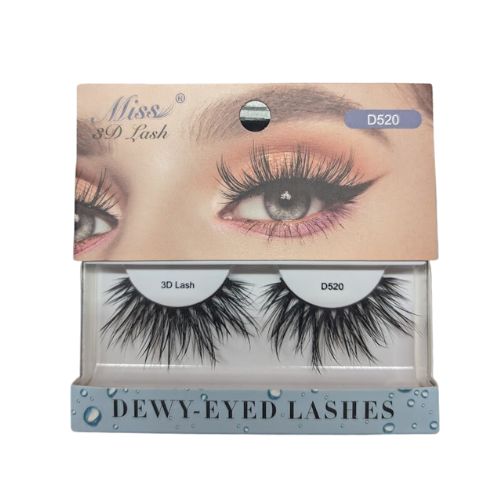 D520 Miss 3D Dewy-Eyed Premium Lashes by Miss Lashes