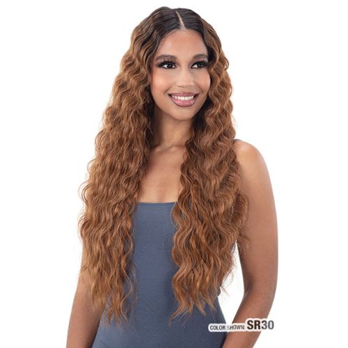 Deep Waver 003 5" Ear-to-Ear Lace Human Hair Blend Lace Front Wig by Shake-N-Go