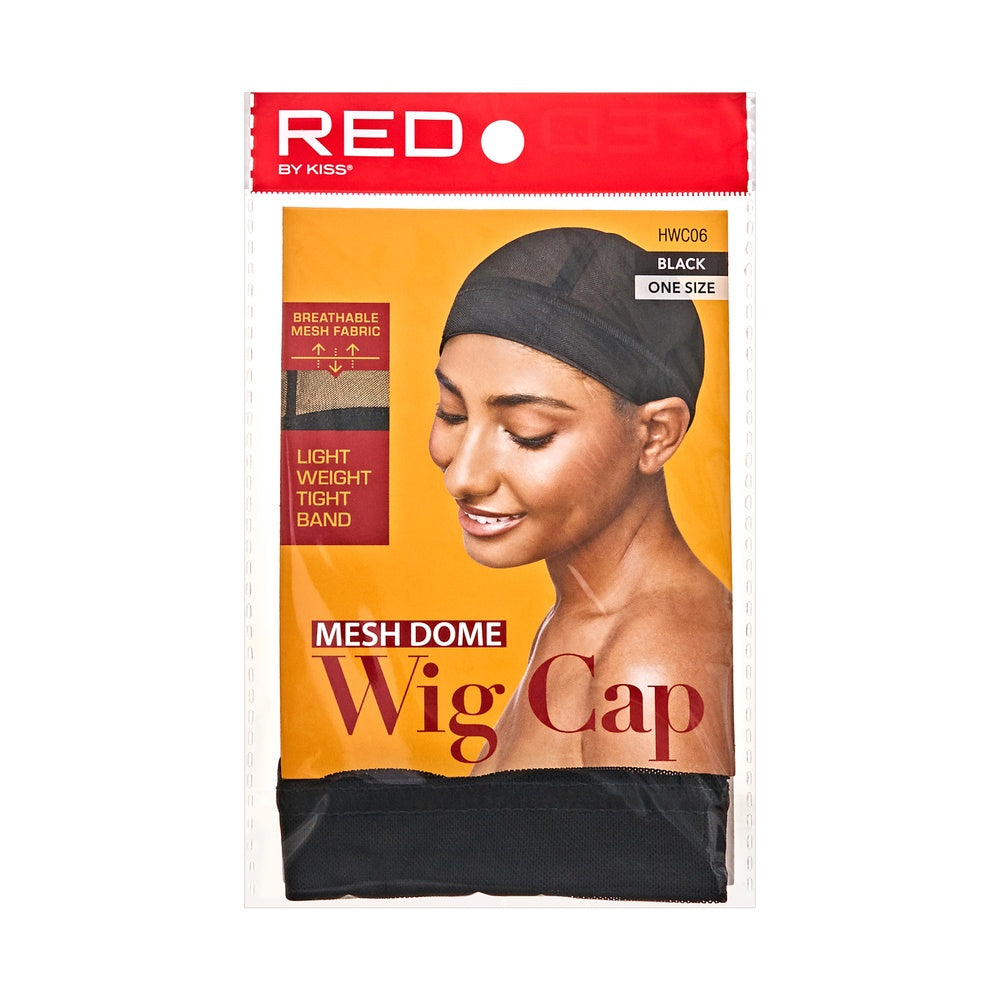 Kiss HWC06 Mesh Dome Wig Cap Black