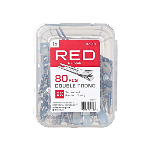 Red HMC02 Double Prong 80pc 1 3/4"