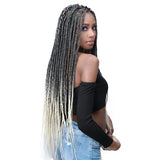 Jumbo Braid 54" Feather Tip Pre-Stretched 3X Synthetic Braiding Hair By Bobbi Boss
