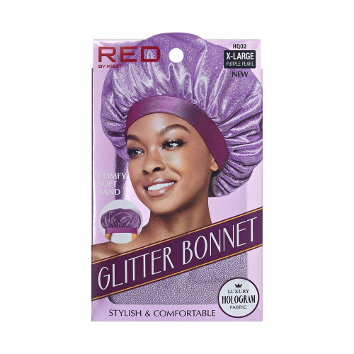 Red HQ02 Glitter Bonnet