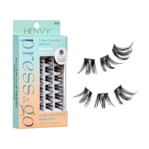 i•Envy - IP06 - Press & Go Press On Cluster Lashes 24 Hour Hold By Kiss