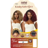 Kinkysoft 4 Melted Hairline Kinkysoft Edges Glueless Lace Front Wig by Outre
