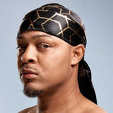 Bow Wow X Power Wave Lit Gold Silky Durag - Red by Kiss