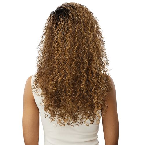 Nicolette Quick Weave Complete Cap Heat Resistant Synthetic Half Wig by Outre