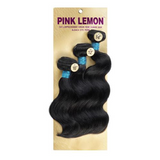 Pink Lemon Virgin Human Hair Weave 3 Bundles Body Wave