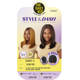 Daily 1 The Daily Wig Style & Dash 3" Synthetic Deep Lace Part Wig by Outre