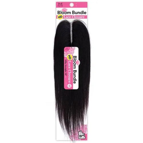 Bloom Bundle Lace Closure Silky Straight 12" by Mayde Beauty