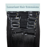 Avanti Human Blend 9PC Clip-On Hair Extension 18" 22" by Hair Couture