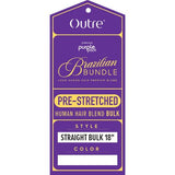 Brazilian Bundle Purple Pack Straight Bulk 100% Human Hair Purple Label by Outre