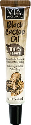 Via Natural Black Castor Oil