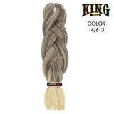 King Braid Tips Body Wave 28" 3X Braid Crochet Hair by Bobbi Boss - Waba Hair and Beauty Supply