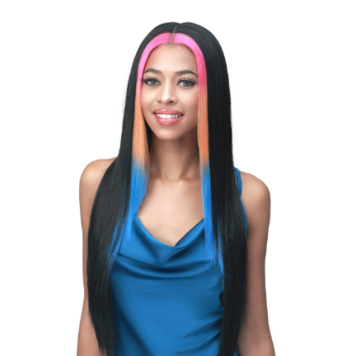 Karine - MLF630 - 5" Deep Part Lace Lace Front Synthetic Wig By Bobbi Boss