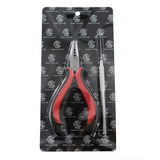 Red Pliers + Hook (2 Piece Kit) by Hair Couture
