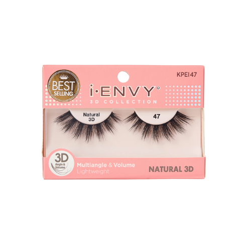 i•Envy - KPEI47 - 3D Iconic Collection Natural 3D Lashes By Kiss