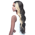 MLF253 Devon 13x4 Hand-Tied Glueless Synthetic Lace Front Wig By Bobbi Boss