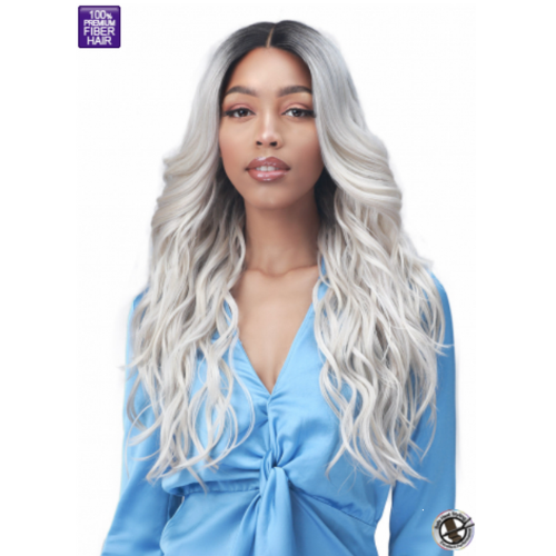 Gardenia - MLF379 - 5" Deep Lace Part Synthetic Lace Front Wig by Bobbi Boss