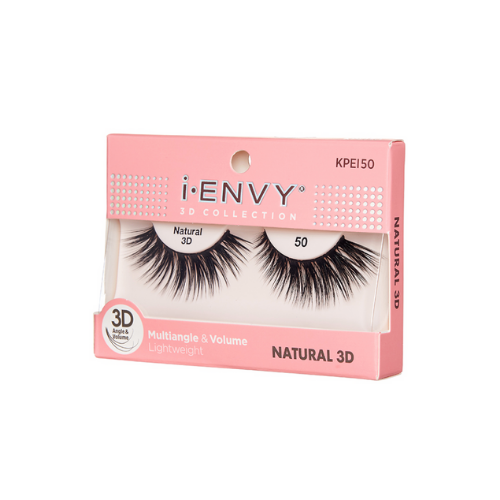 i•Envy - KPEI50 - 3D Iconic Collection Natural 3D Lashes By Kiss – Waba ...