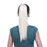 18" 100% Remy Human Hair Straight Avanti Pony-Wrap By Hair Couture