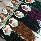Nu Locs 18" African Roots Synthetic Crochet Braid Hair By Bobbi Boss - Waba Hair and Beauty Supply