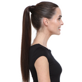 22" 100% Remy Human Hair Straight Avanti Pony-Wrap By Hair Couture