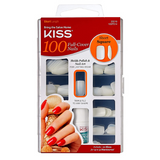 100 Short Square Tips Plain Nails - 100PS14 - by Kiss
