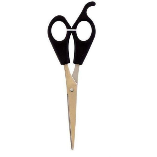 6.5" Hair Shear Scissors (Black) - 5055 - by Annie