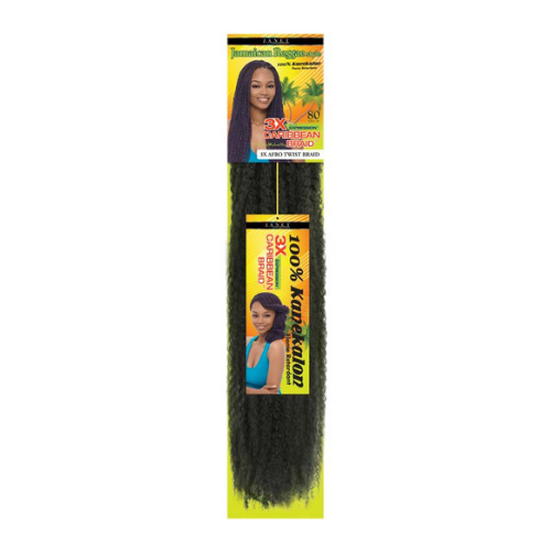 3X Afro Twist Caribbean Braid Jamaican Reggae Style by Janet Collection