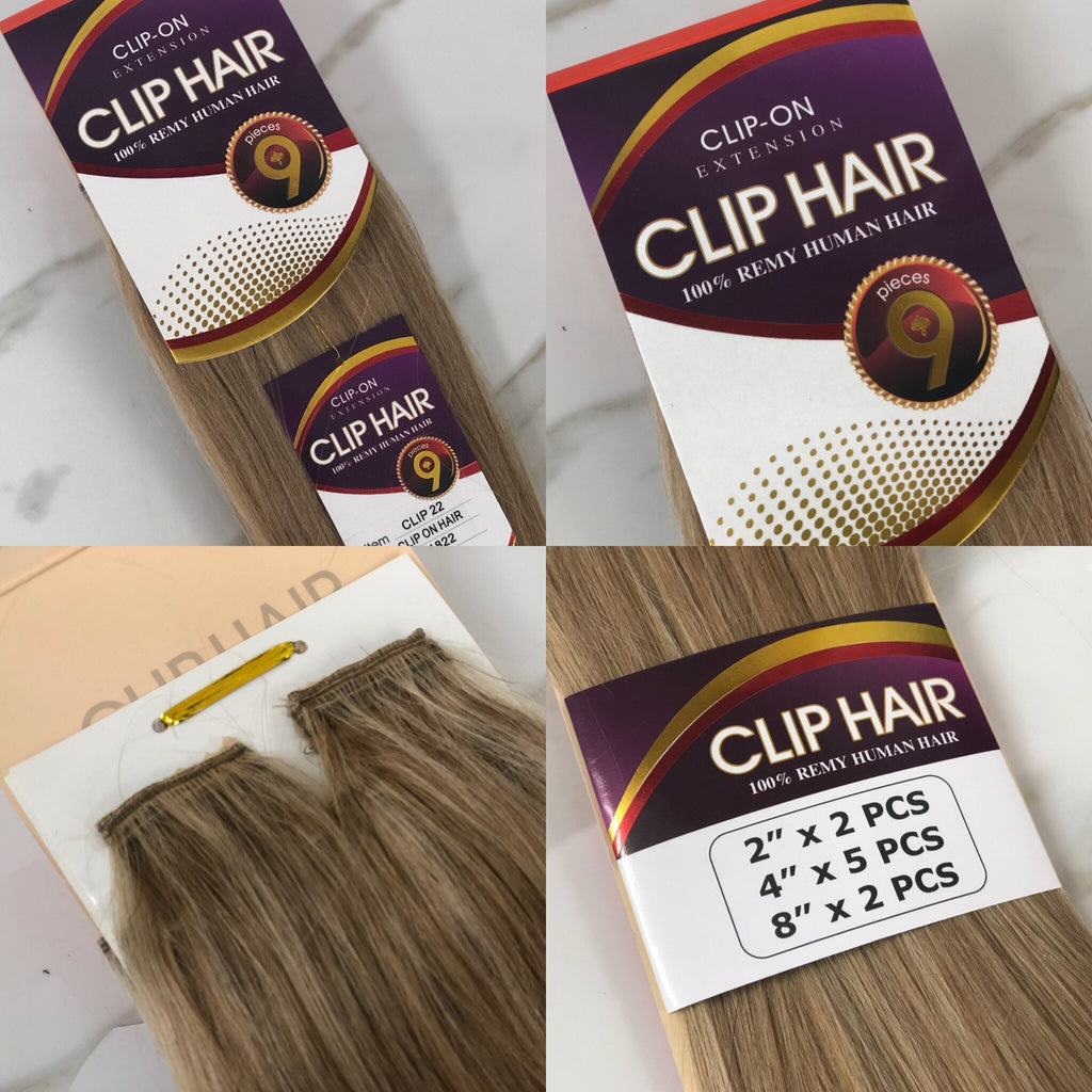 Seamless Clip In Hair Extensions, 100% Remy Human Hair Extension