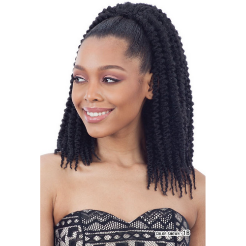 Jamaican Doll Synthetic Drawstring Ponytail By Mayde Beauty
