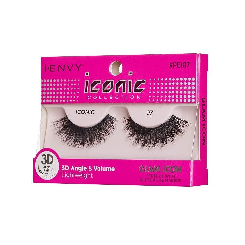 I Envy - KPEI07 - 3D Iconic Collection Glam 3D Lashes By Kiss - Waba Hair and Beauty Supply